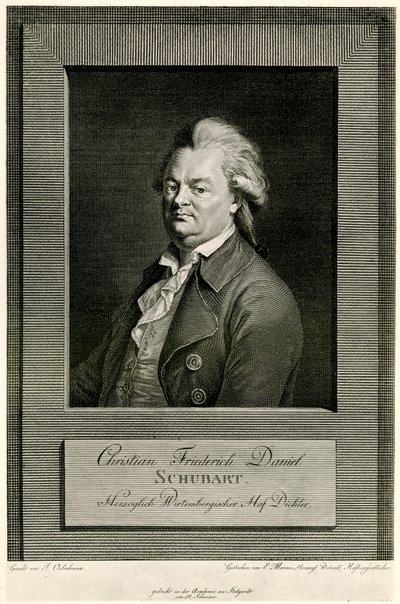 Christian Friedrich Daniel Schubart av German School