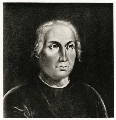 Christoph Columbus, 1884-90 (fototyp) av German School