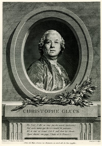 Christopher Willibald Gluck av German School