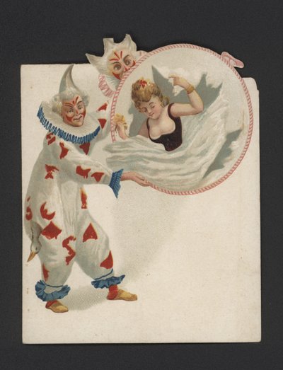Clowner (chromolitho) av German School