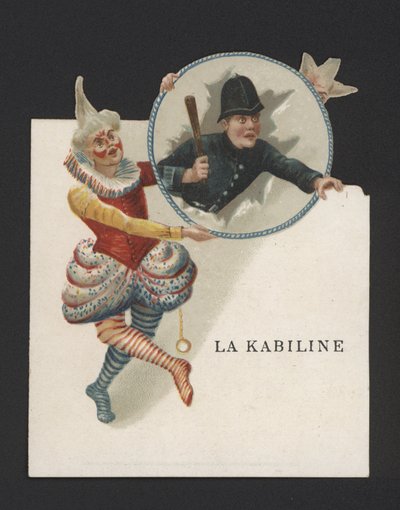 Clowner (chromolitho) av German School