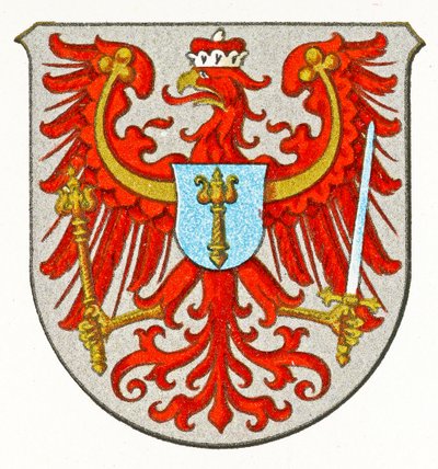 Brandenburgs vapen, c.1898 av German School