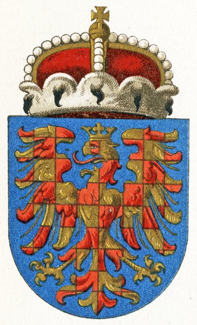 Mährens vapen, c.1898 av German School