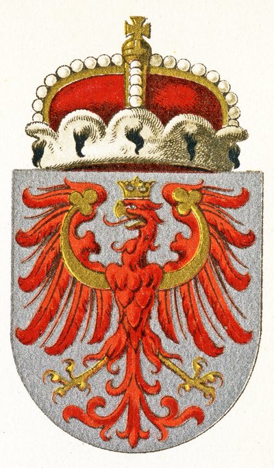 Tyrolens vapen. c.1898 av German School