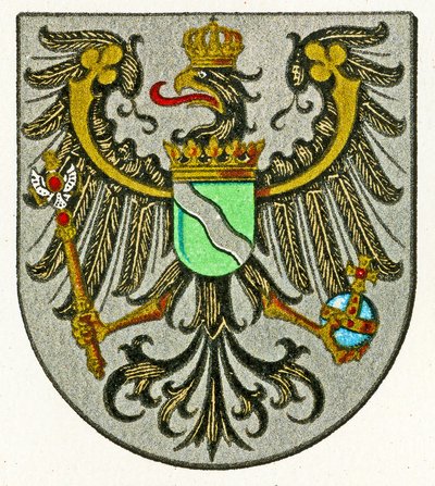 Rhenprovinsens vapen (Provinz Rheinland), c.1898 av German School