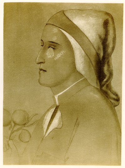 Dante Alighieri, 1884-90 (fototyp) av German School