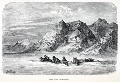 Deep Snow reser, pub. London 1874 av German School