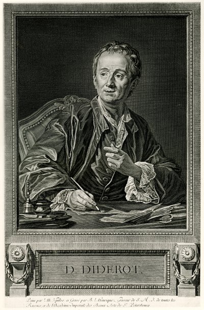 Denis Diderot av German School