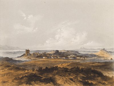 Eleusis, Grekland (färglitografi) av German School