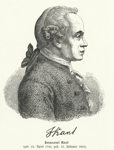 Emmanuel Kant, tysk filosof av German School