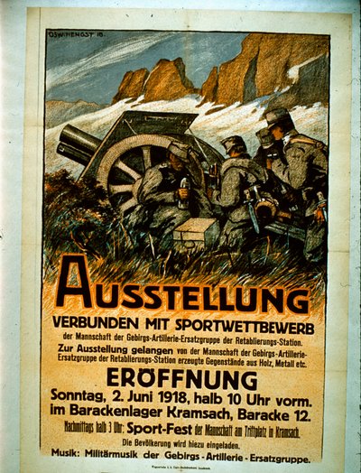 Utställning för tävlingsidrott, 1918 av German School