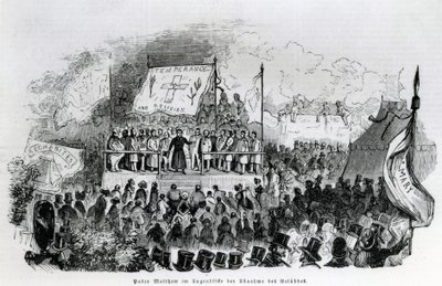 Fader Matthew, Temperance and Religion, 1800-talet av German School