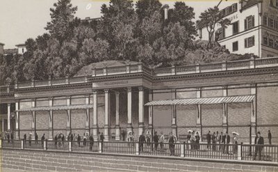 stenfjäder (litho) av German School