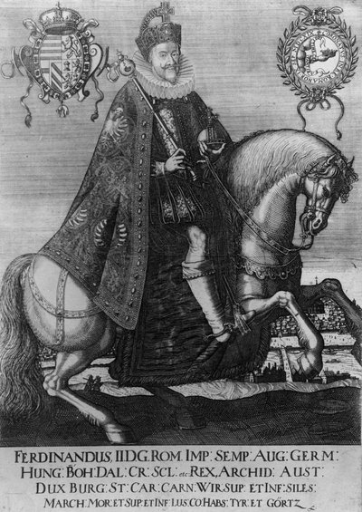 Ferdinand II (1578-1637), helig romersk kejsare av German School