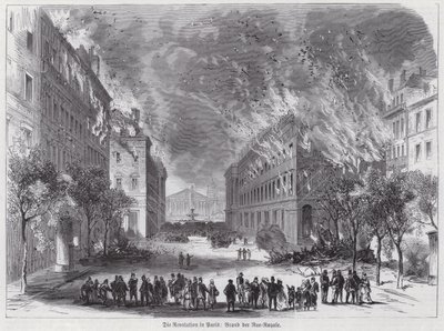 Bränder i Rue Royale, Paris kommun av German School