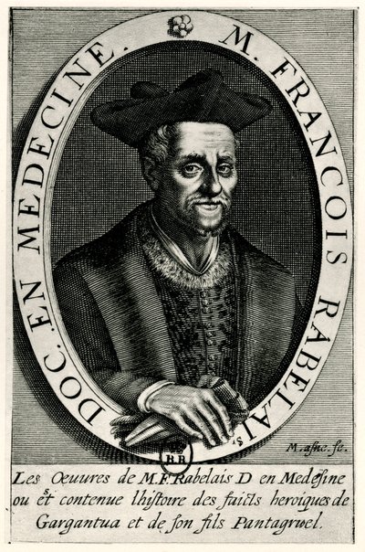 François Rabelais av German School