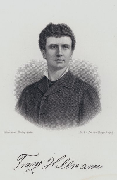 Franz Hillmann (gravyr) av German School