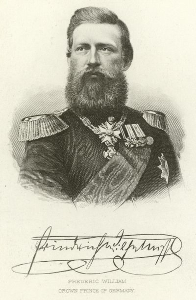 Frederic William, Tysklands kronprins av German School