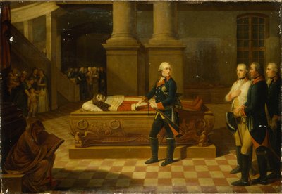 Fredrik II i kurfurstenskrypten av German School