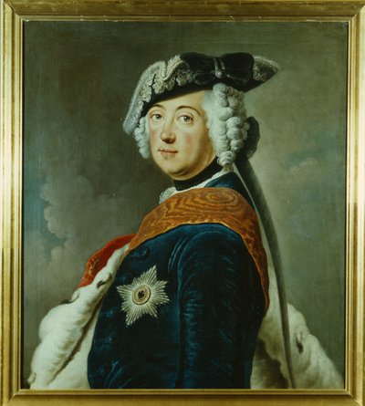 Fredrik II den store av Preussen av German School