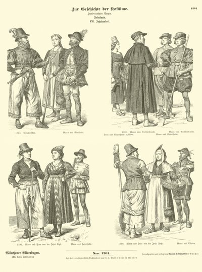 Frisiska dräkter, 1500-talet av German School