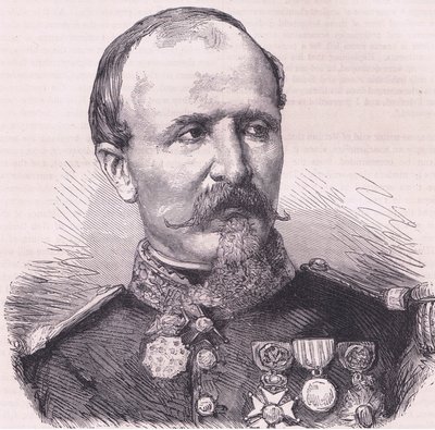 General Chanly, Cassells historia om kriget mellan Frankrike och Tyskland publicerad av Cassell and Company Limited, ca 1890 (litho) av German School