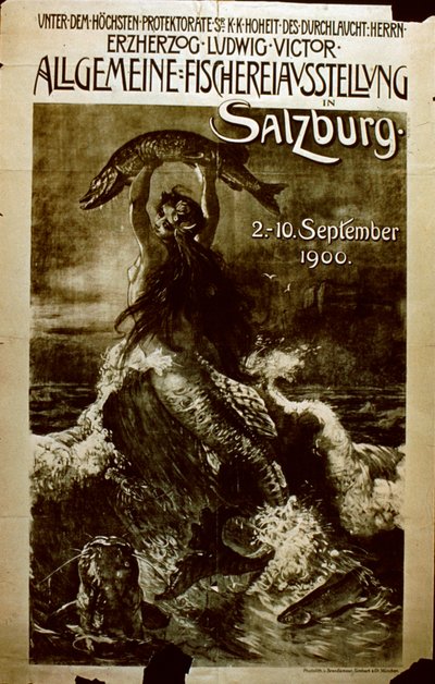 Allmän fiskeriutställning i Salzburg, 1900 av German School