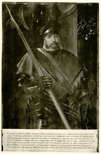 Georg av Frundsberg av German School