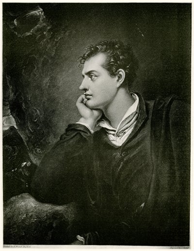 George Noel Gordon Lord Byron, 1884-90 (fototyp) av German School
