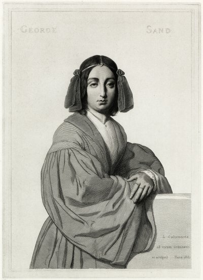 George Sand, 1884-90 av German School
