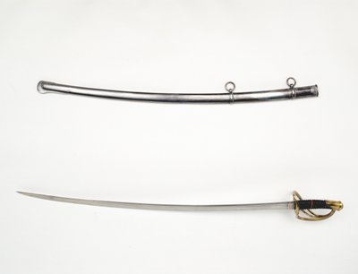 Tyskt kavalleri svärd och skida, Orange Free State Artillery, Sydafrika av German School