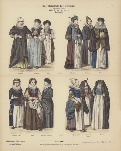 tyska kostymer av German School
