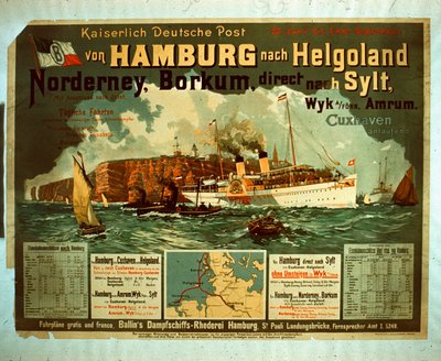 Hamburg till Helgoland av German School