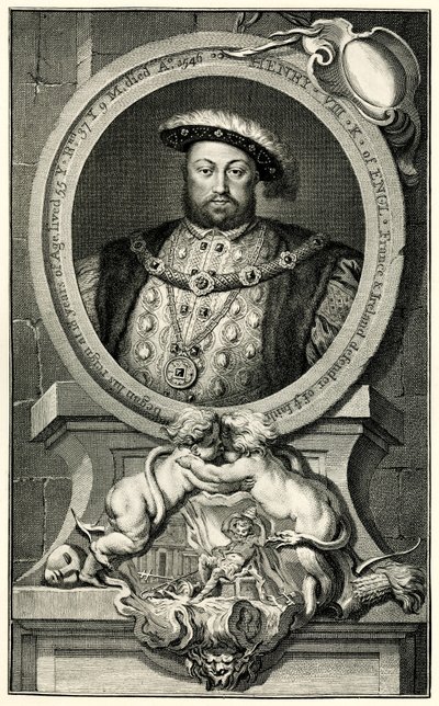 Henrik VIII av German School
