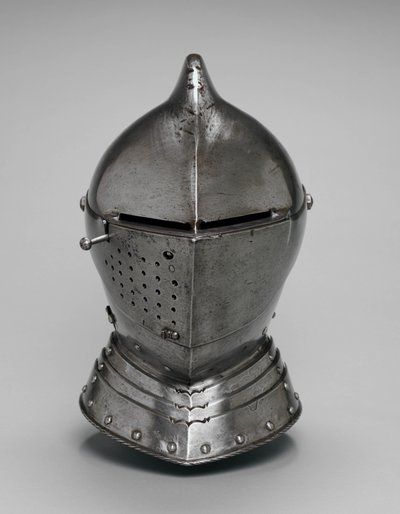 Hjälm, c.1560-80 (stål) av German School
