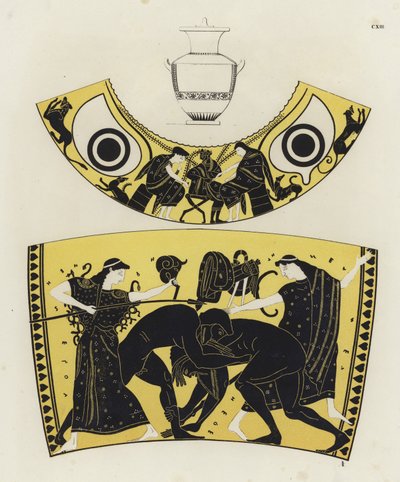 Hercules och Nereus av German School