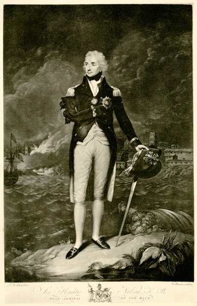 Horatio Lord Nelson, 1884-90 (fototyp) av German School