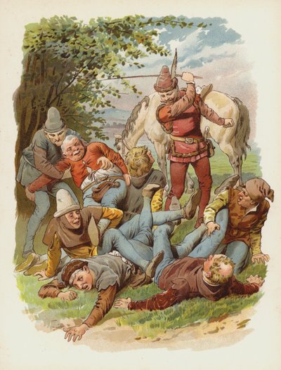 Illustration for Till Eulenspiegel av German School