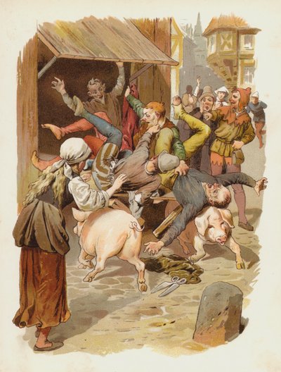 Illustration for Till Eulenspiegel av German School