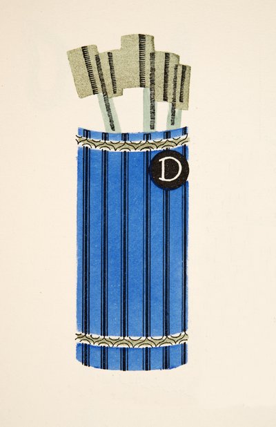 Illustration ur Styl, utg.1922 (pochoirtryck) av German School