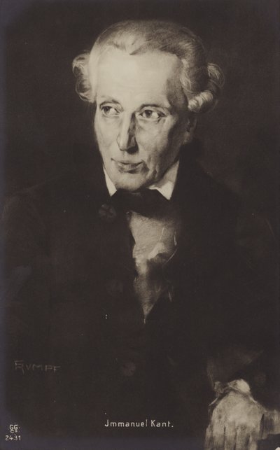 Immanuel Kant (litografi) av German School