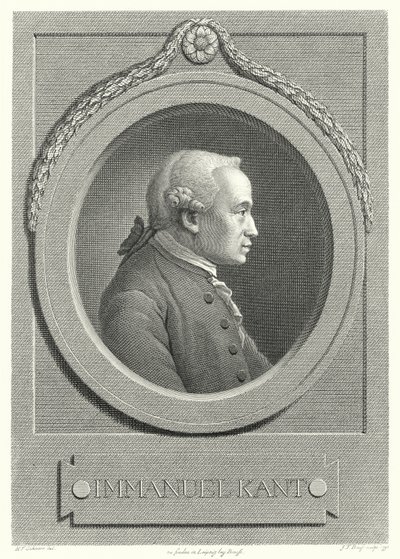 Immanuel Kant, tysk filosof (gravyr) av German School