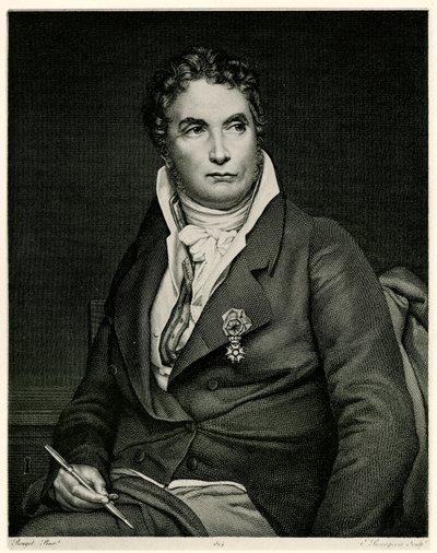 Jacques Louis David, 1884-90 (fototyp) av German School