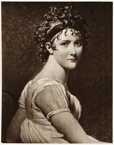 Jeanne Françoise Adelaide Récamier, 1884-90 (fototyp) av German School