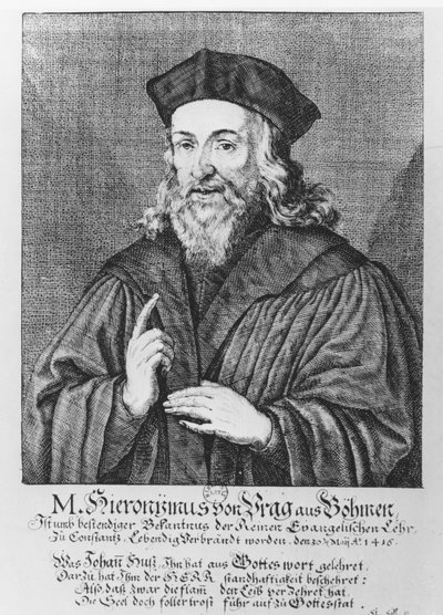 Jerome av Prag av German School