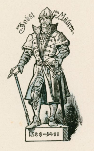 Jobst av Mähren (1388-1411) av German School