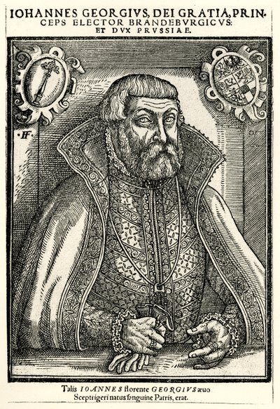 John George av Brandenburg av German School