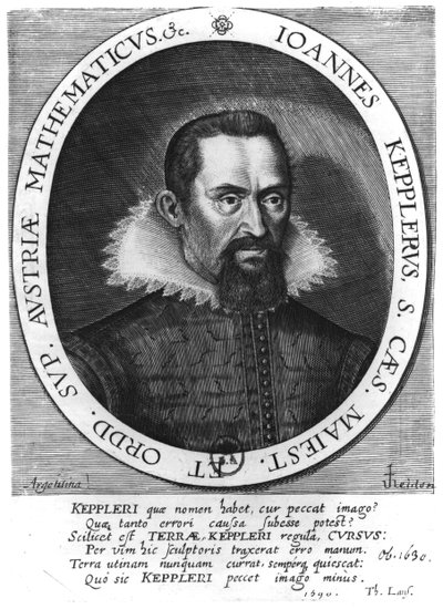 Johannes Kepler (1571-1630) 1590 av German School