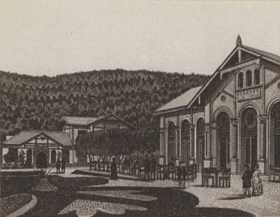 Kaiserpark (litho) av German School