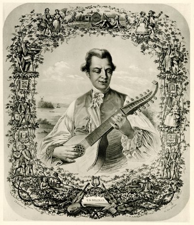 Karl Michael Bellman av German School